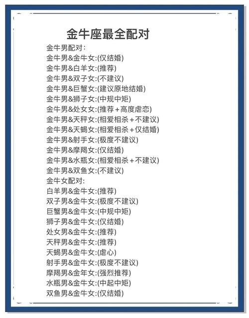 金牛座和什么星座配