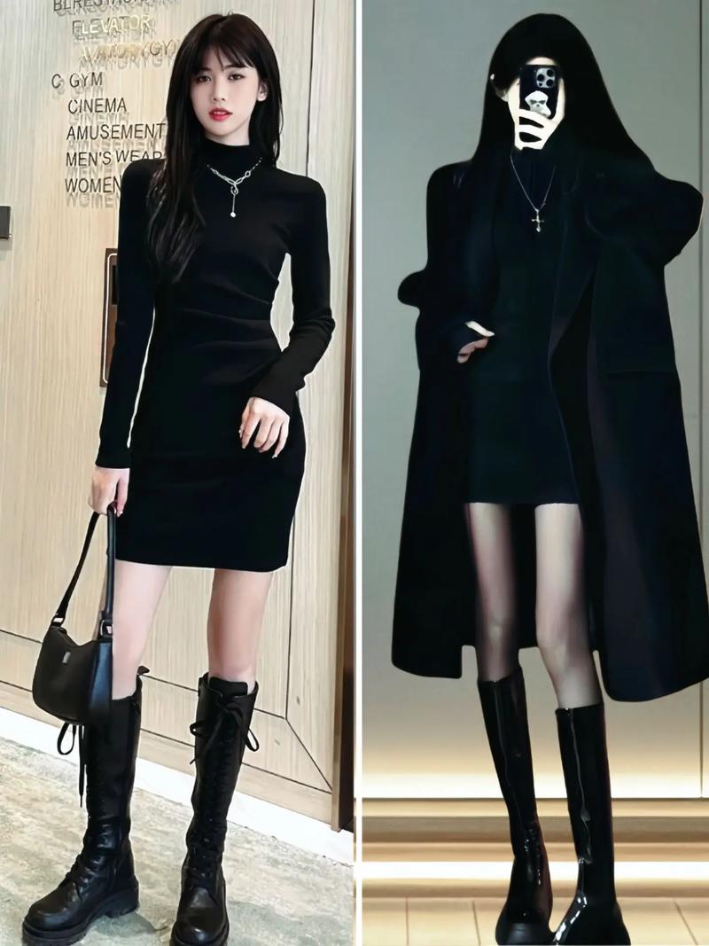 黑色包裙配什么鞋子