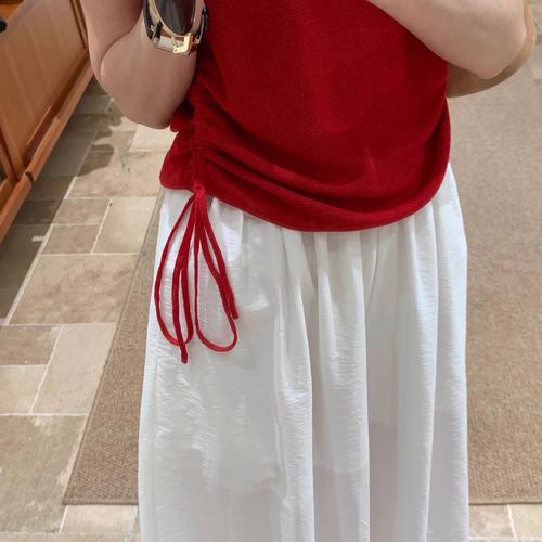 红短袖怎么搭配