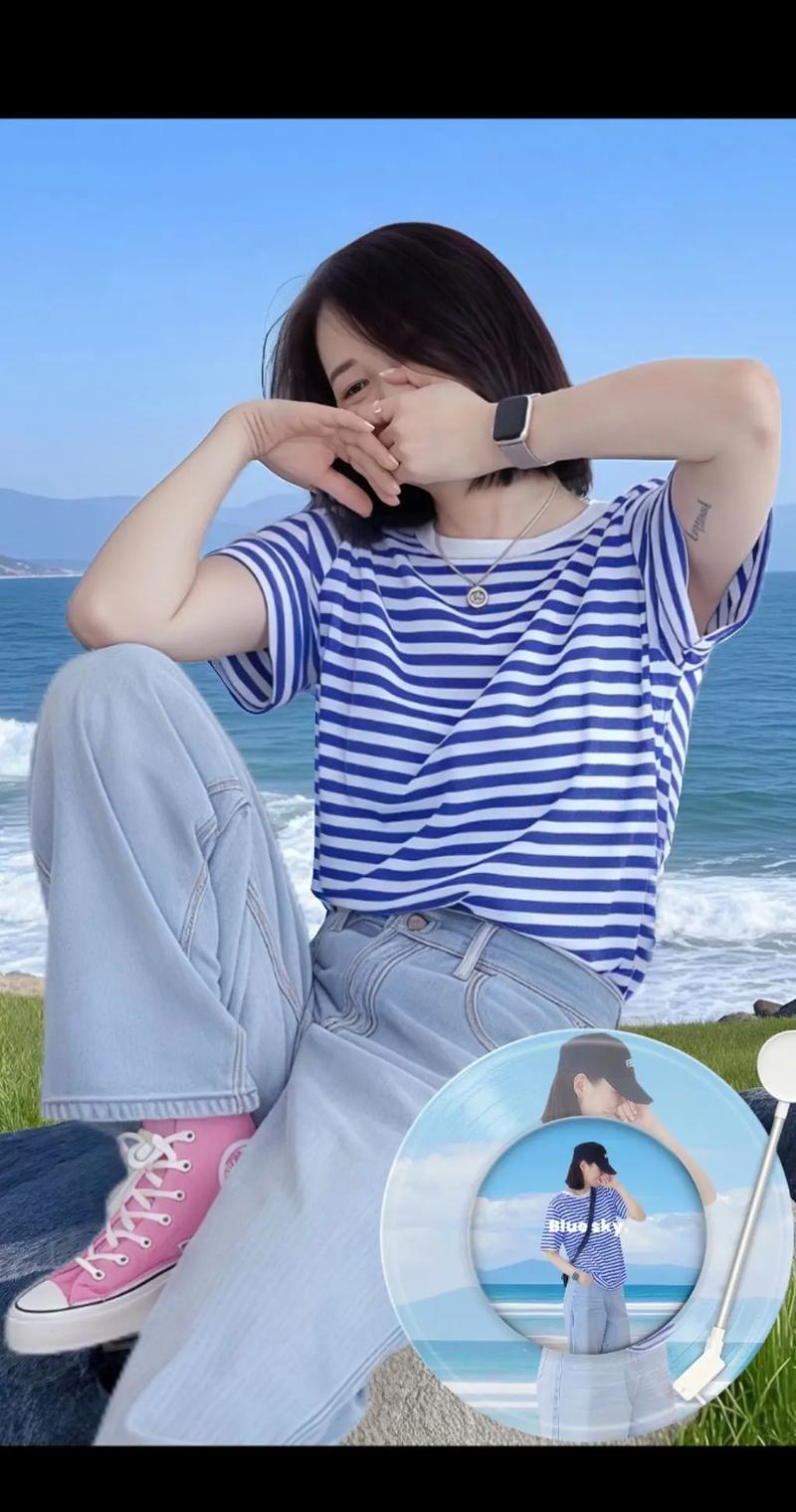 海军蓝t恤怎么搭配