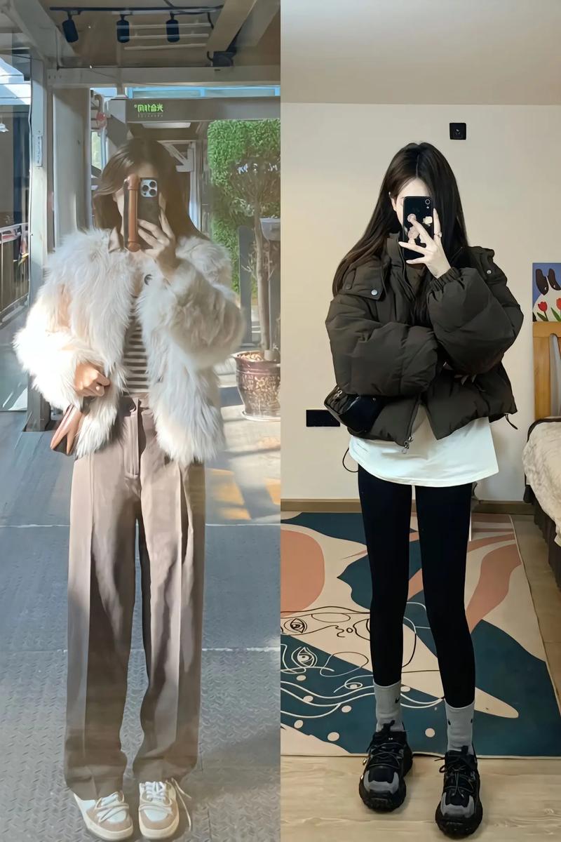 毛呢皮草大衣怎么搭配什么裤子好看