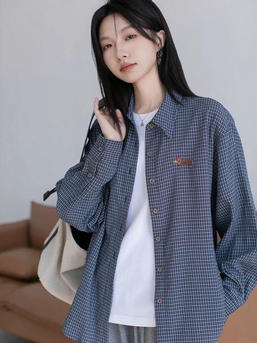 中格子衬衣怎么搭配图片