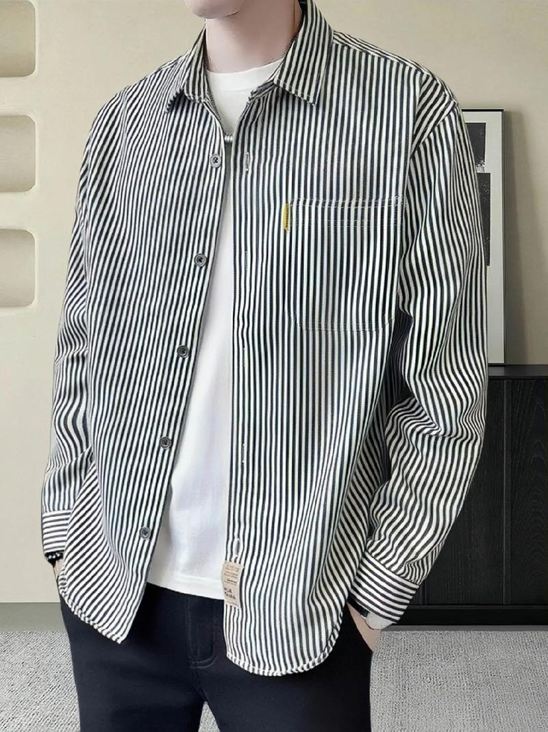 青年衬衫怎么搭配