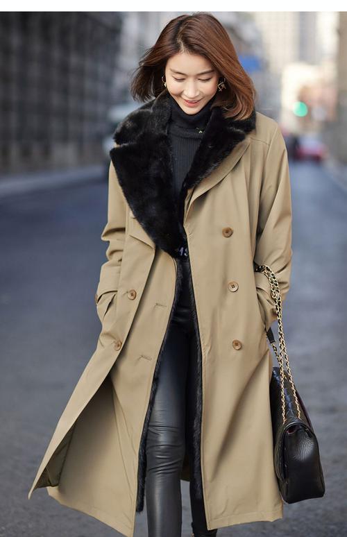 大衣皮草外套怎么搭配好看图片2025