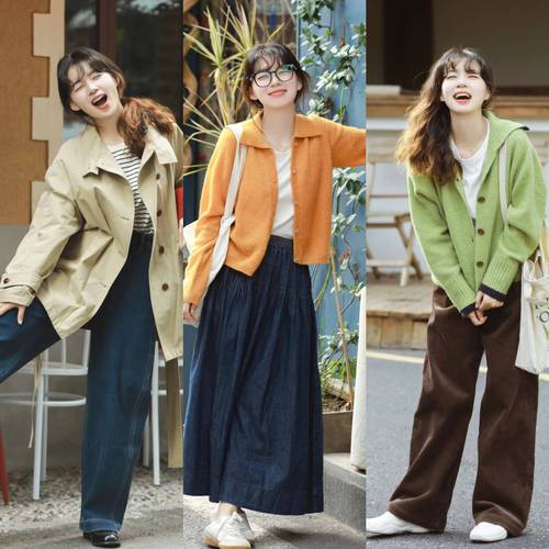 怎么系衣服搭配图片女生图片欣赏