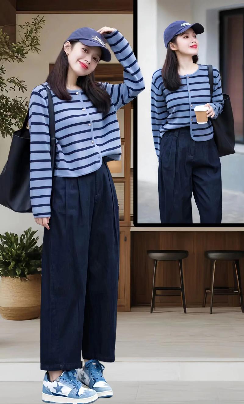 怎么系衣服搭配图片女生图片