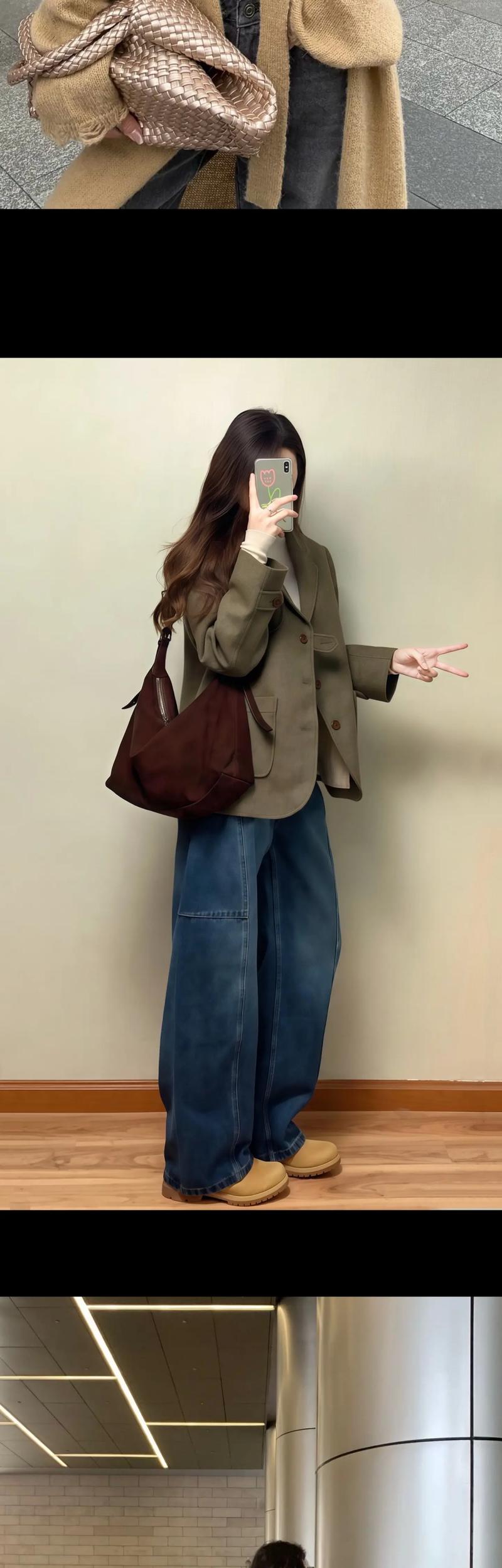 西装妮子大衣怎么搭配衣服好看图片