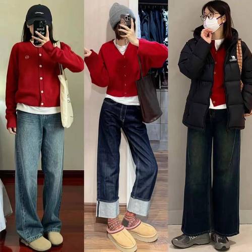 毛衣大衣外套怎么搭配