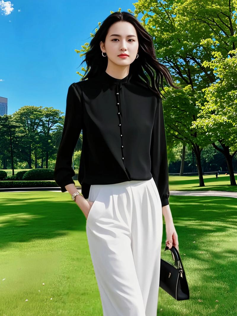 雪纺上衣怎么搭配