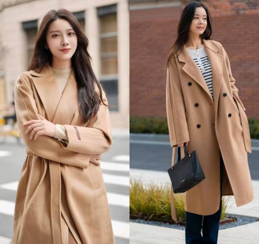 土色大衣怎么搭配图片