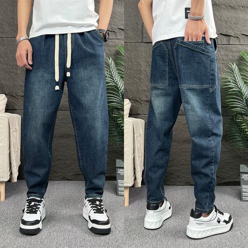 男士萝卜裤怎么搭配