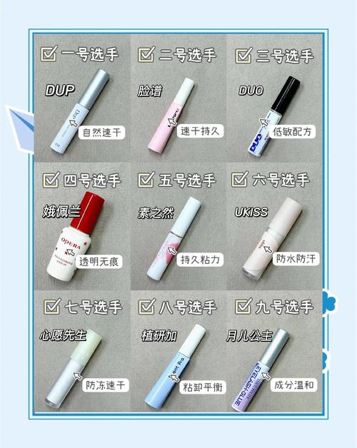 假睫毛胶水推荐最新