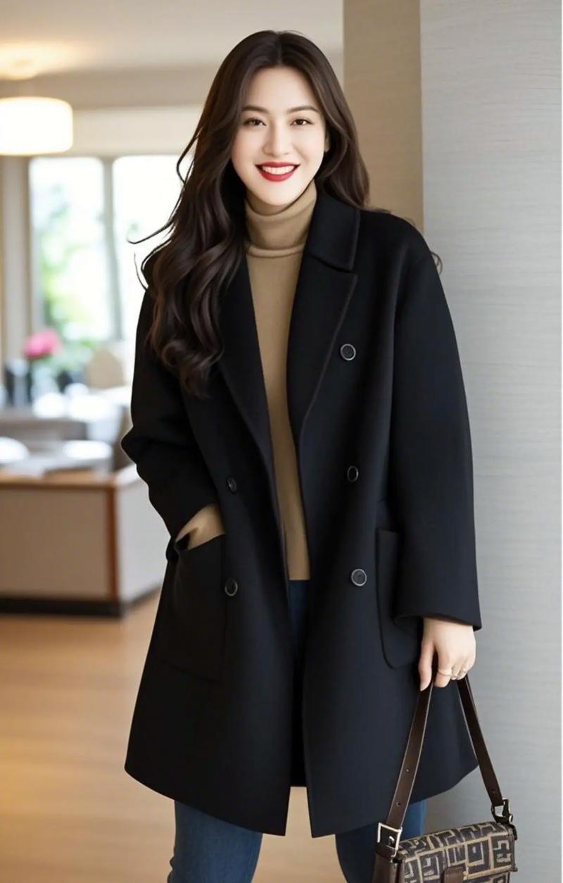 毛呢大衣里面穿什么