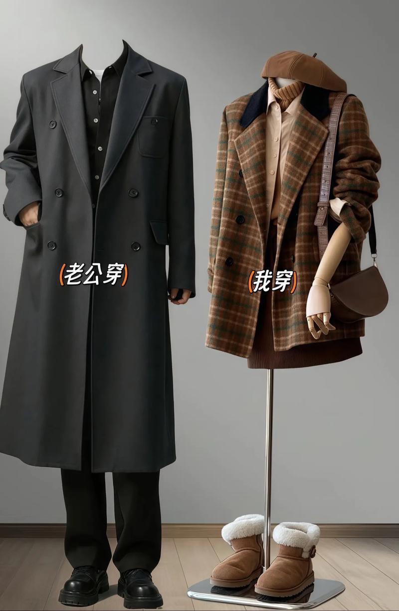 格子呢子怎么搭配