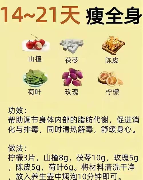 男士减肥泡什么喝好