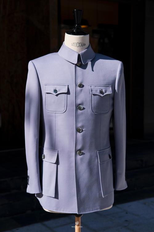 中山装的鞋子怎么搭配