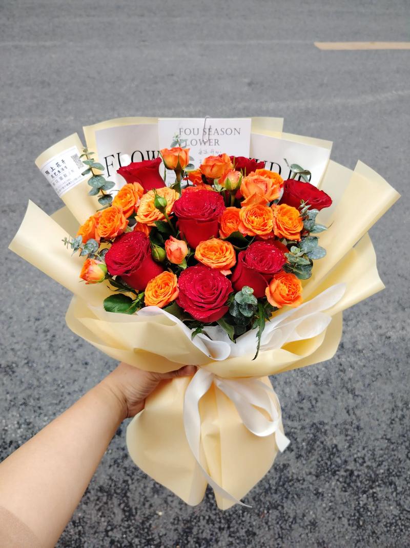 红色橙色怎么搭配