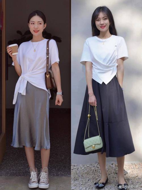 短袖牛仔上衣怎么搭配下身