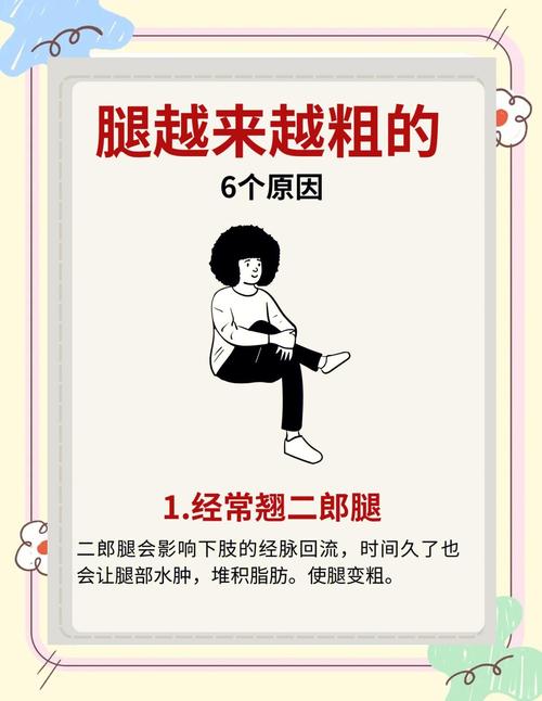 小腿为什么越来越粗