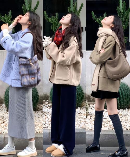 大衣搭配什么裙子好看