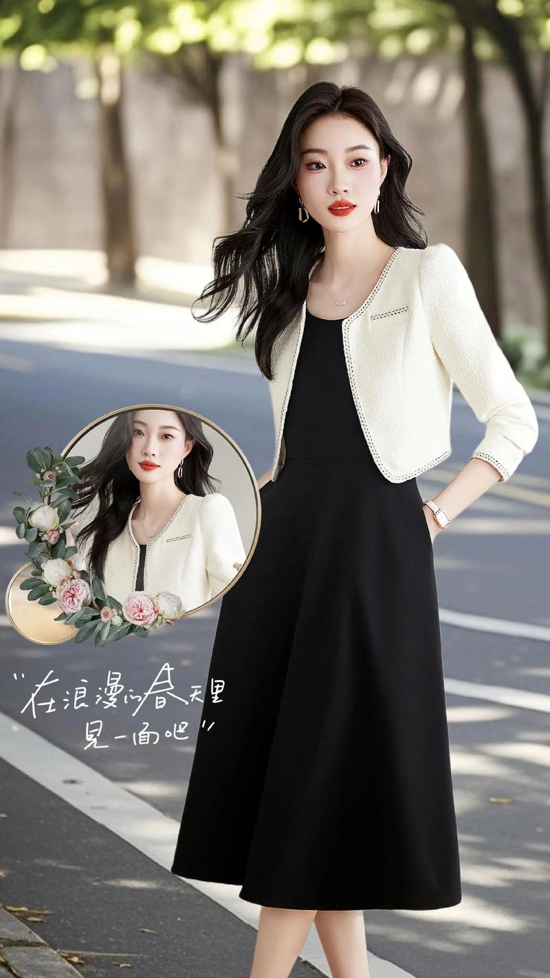 大衣搭配什么裙子好看