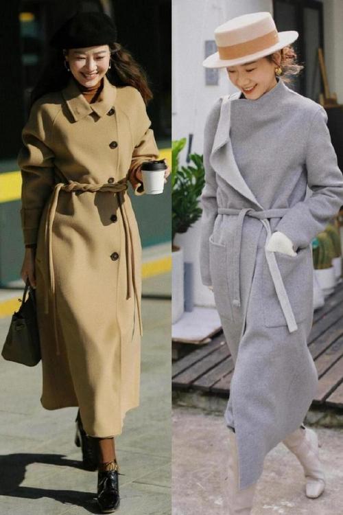 大衣搭配什么裙子好看