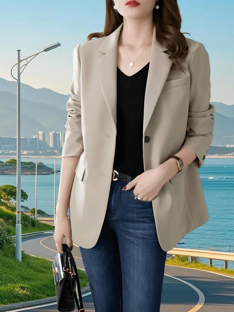 短款西装外套怎么搭配图片