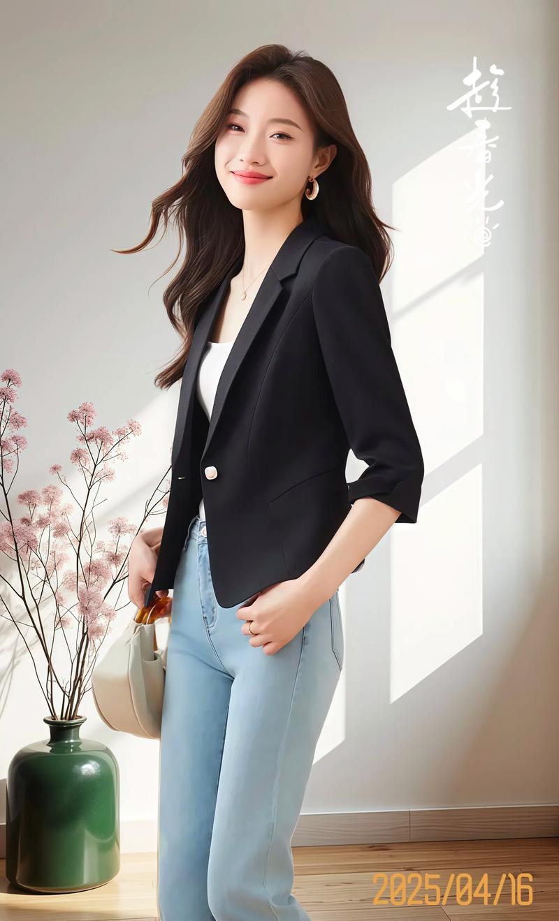 女性西服怎么搭配图片