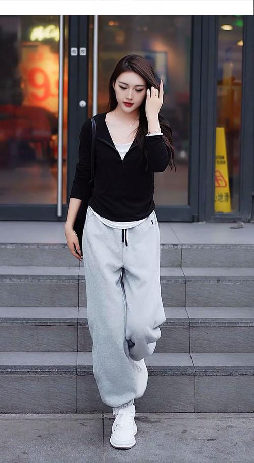 卫衣裤怎么搭配图片