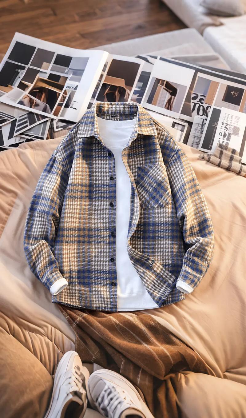 长款衬衫怎么搭配图片男