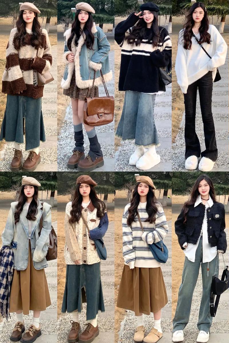 怎么搭配衣服好看学生女图片