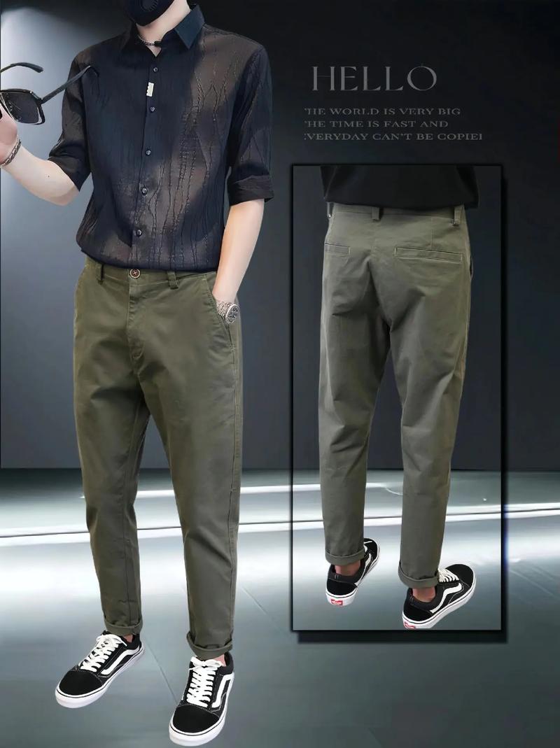 男运动裤怎么搭配上衣图片