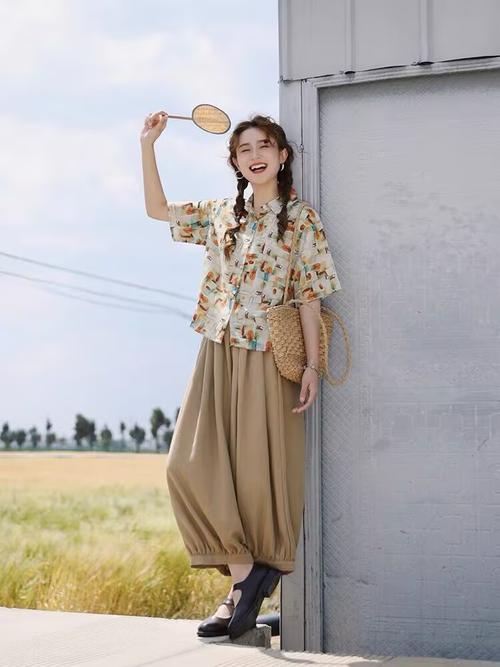 怎么搭配田园风衣服