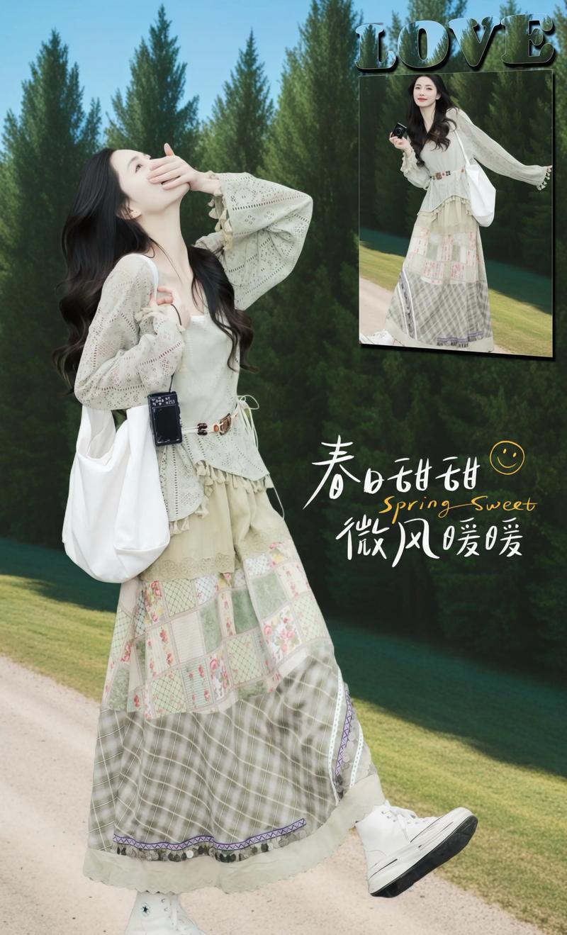 怎么搭配田园风衣服