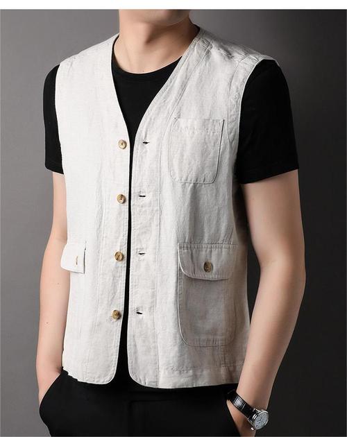 男士穿马甲怎么搭配好看图片