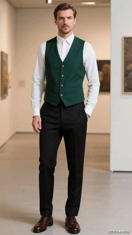 男士穿马甲怎么搭配好看图片