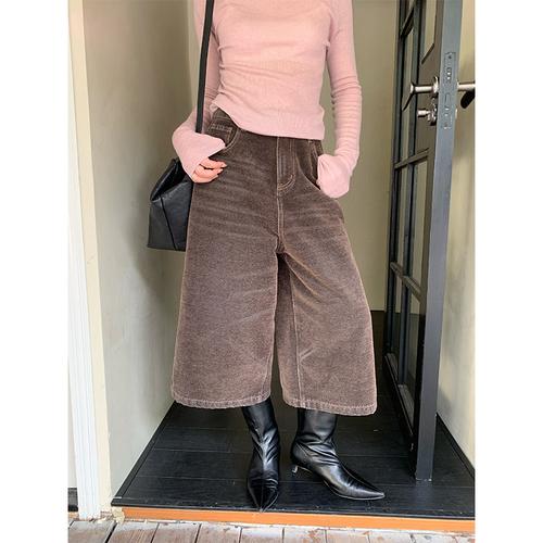 冬天牛仔七分裤怎么搭配鞋子