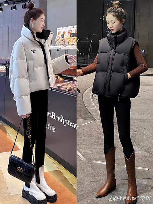短胖羽绒服怎么搭配裤子