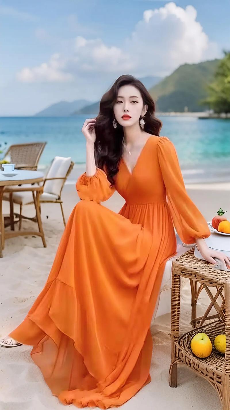 红色真丝连衣裙怎么搭配外套好看