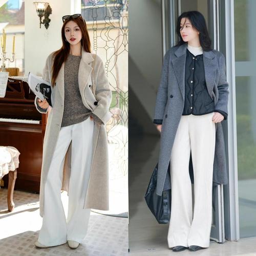 白色阔腿裤配什么鞋子