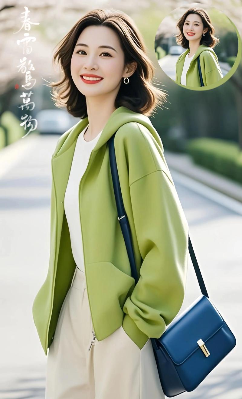 男装绿色外套怎么搭配图片大全