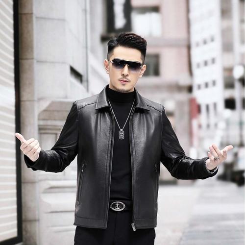 男人穿皮草怎么搭配