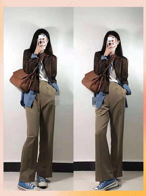 卡其色裤子怎么搭配好看