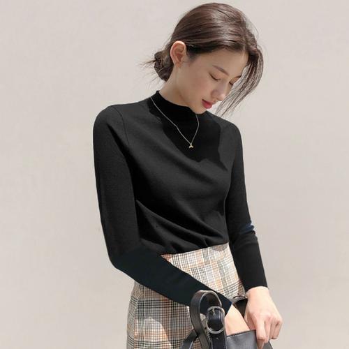 黑色打底衫配什么外套