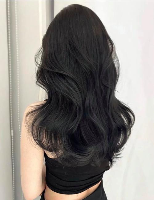 黑黑的头发像什么