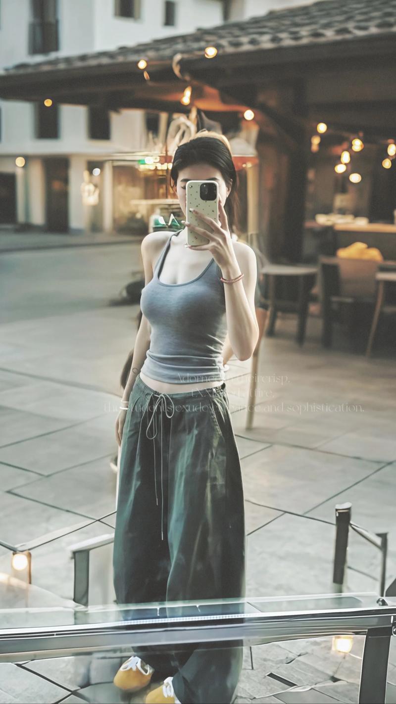 军绿色裤子灰色鞋子怎么搭配图片