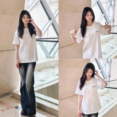 白色t恤长款怎么搭配什么裤子