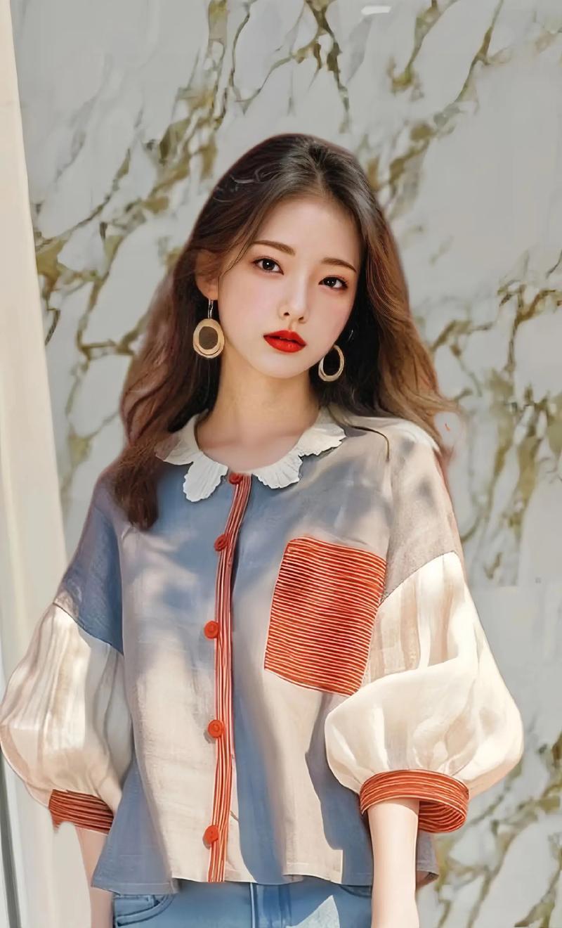 灯笼袖衬衣怎么搭配外套