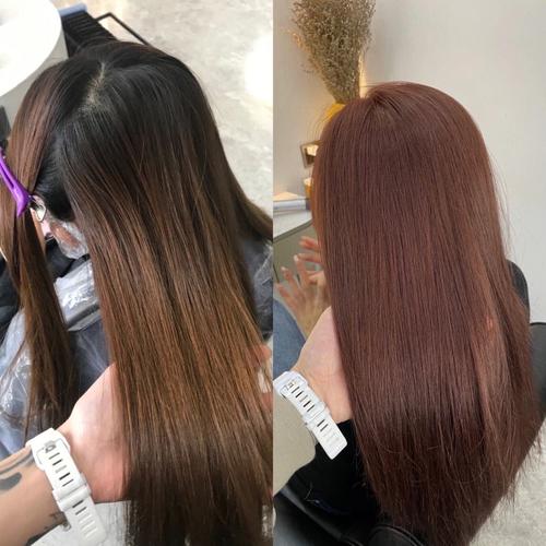 粉棕色头发怎么搭配