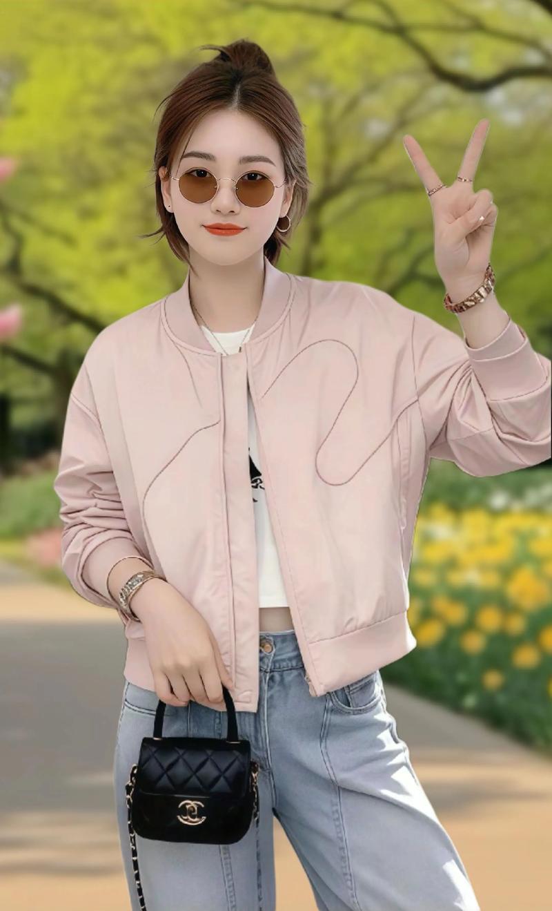 春装休闲短款外套怎么搭配